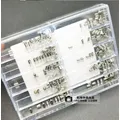 Waterproof Watch Case Tube Assortment of Crown Parts 10 Sizes for Watch Repair W4025