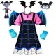 DISNEY-Vampirina Cosplay fur s Up for Toddler Halloween Party Anime Costume Vampire Girls Outfit