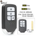 KEYECU 433.92 MHz ID47 puce FCC: KR5V2X nouveau remplacement 4 bouton Smart télécommande voiture