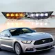 Feux de jour LED pour Ford Mustang clignotant jaune feux de brouillard automatiques DRL voiture