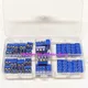 40 pièces/boîte KF301-2P 3P 4P KF30-5.0MM plug-in connecteur à vis électronique Kit vis bleu PCB