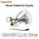 Leone AmpiercCar-Adaptateur de câble d'alimentation Android Wire SFP 16 broches Toyota CorTrust/