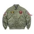 TOP GUN-Blouson aviateur de vol militaire imperméable pour homme coupe-vent CWU45P Maverick