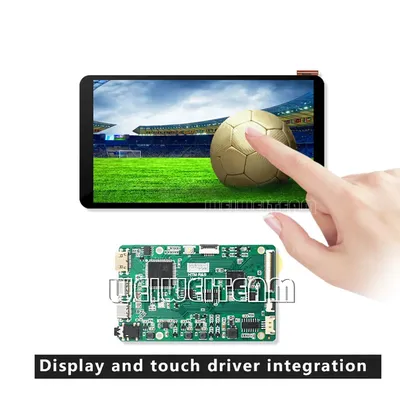 Écran tactile LCD pour boîtier TV Android Raspberry Pi 4 3b + écran horizontal carte de commande
