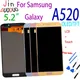 5.2 "Amoled pour Samsung Galaxy A5 2017 A520 LCD écran tactile Hébergements eur assemblée pour