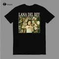 T-shirt personnalisé pour adulte imprimé numérique unisexe inspiré de Lana Del Rey pour adulte et