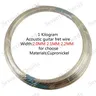 CupronprisonAcoustic JEfret Wire Cuivre Nickel Alliage Ligne de touche Frette Qualité 2.0mm