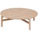Table basse de jardin ronde Deona 120x38cm en acacia certifié fsc - Hespéride