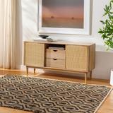 Livabliss Jean Recycled Cotton & Jute Casual Area Rug