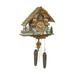 Quartz Cuckoo Clock Black forest house with music turning dancers