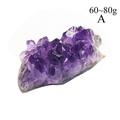 1x Amethyst Cluster Crystal Quartz Stones Healing Rough Specimen Rocks U3Q8