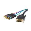 Startech.Com 3ft Hd15 To Component Rca Breakout Cable (HD15CPNTMM3)