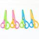 4 Pack Toddler Scissors Safety Scissors For Kids Plastic Children Safety Scissors Dual-Colour Preschool Training Scissors For Cutting Tools Paper Craft Supplies B