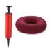 Pinfect Hip Support Medical Hemorrhoid Seat Pad Inflatable Massage with Pump Round Ring