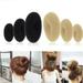 Limei 1 Pcs Magic Roll Tool Hair Ring Diy Hair Foam Ring Shaper Snap Hair Donut Bun Hair Accessories Long Buckle Nylon Hair Ring Magic Hair Styling Tool for Women Ponytail Holder