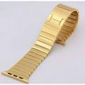 Authentic 24K Gold 42MM 44MM DIAMOMD Polished Link Band for iWatch Custom