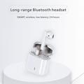 Earphones Wireless V77 Pink Velvet Deluxe Mini Wireless earphones for man Family time for iphone In-ear for kids T-Shirt Belt