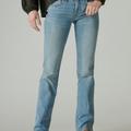 Lucky Brand Mid Rise Ava Boot - Women's Pants Denim Bootcut Jeans in Pimlico, Size 27 x 32