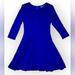 Anthropologie Dresses | Anthro Royal Blue Swing Dress | Color: Blue | Size: S