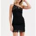 Free People Dresses | Free People Premonitions Bodycon Dress | Color: Black | Size: M