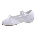 JDEFEG Casual Womens Shoes Size 9 Women s Canvas Dance Shoes Soft Soled Training Shoes Ballet Shoes Sandals Dance Casual Shoes Low Wedge Formal Shoes White 39