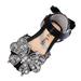 JDEFEG Toddler Boots for Girls Fashion Spring and Summer Girls Shoes Dress Performance Dance Shoes Rhinestone Sequins Cartoon Butterfly Light and Comfortable Big Girls Glitter Rain Boots Black 27