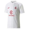 AC Milan 769274 Prematch Jersey T-Shirt Men's White-Tango Red M