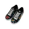 Sneaker DOGO "Ace Sneakers Flowers & Birds Damen Sneaker / Female", Damen, Gr. 38, Normalschaft, schwarz, Lederimitat, casual, Schuhe, Vegan