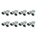 8PCS Double Wheels Door Sliding Enclosure Plastic Shower Door Runners Replacement Pulleys Rollers Wheels