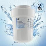 2 Pack MWF Smart Water Refrigerator Water Filter Compatible Replacement for MWF MWFINT MWFP MWFA GWF HDX FMG-1 GSE25GSHECSS WFC1201 RWF1060 Kenmore 9991 Refrigerator Water Filter