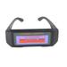 Solar Powered Auto Darkening Welding Goggle Auto Darken Filter Safety Protective Welding Glasses Mask Helmet Eyes Goggles Anti-f