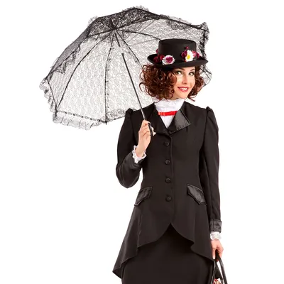 buttinette Mantel Nanny, schwarz Image