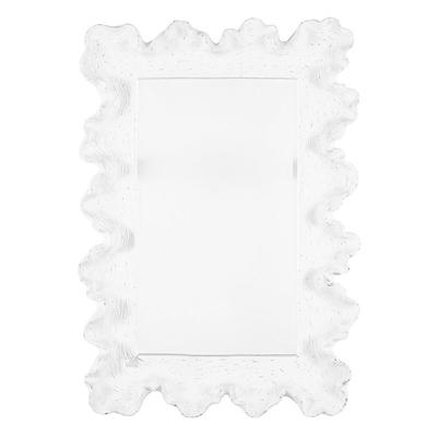 Atoll Rectangular Mirror - Antique White, 36