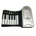 Roll Up Piano 49 keys Electronic Hand Roll Portable Piano Flexible Soft Electric Digital Roll Up Keyboard Piano Upgraded Fold able Piano Keyboard for Beginners and Kids