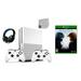 Microsoft 234-00051 Xbox One S White 1TB Gaming Console with 2 Controller Included with Halo 5- Guardians BOLT AXTION Bundle Like New