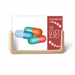 Pill Capsule Health Care Products Pattern Desk Calendar Desktop Decoration 2023