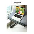 Wehilion Laptop Bed Tray Table Adjustable Bed Desk for Laptop Portable Lap Desk for Laptop Large Super Stable Foldable Laptop Stand for Eating Working Writing Gaming Drawing