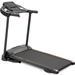 Compact Easy Folding Treadmill Motorized Running Jogging Machine With Audio Speakers And Incline Adjuster Rt