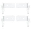 4pcs Acrylic Baseball Bat Display Holder Baseball Bat Horizontal Rack for Home