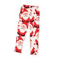 Girls Boys Christmas Style Tracksuit Bottoms Joggers Children s Casual Home Trousers School Joggers Pants Elastic Waist Streewear Fleece Jog Pants Sports Joggers Cuffed Ankles Trouser Bottoms