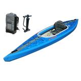 Advanced Elements AirVolutionâ„¢ - Recreational Inflatable Kayak with Pump - 13 ft - Blue