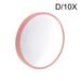 3X 5X 10X 15X Magnification Vanity Mirror Home Hotel Makeup Mirror pink Y6O1