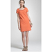 J. Crew Dresses | Nwt J. Crew Orange Basketweave Short Sleeve Sheath Dress Womans Size 2 Msrp $118 | Color: Orange | Size: 2