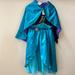 Disney Costumes | Like New Disney Frozen Ii Girls Dress Costume | Color: Black/Green | Size: 3t-4t