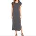 Madewell Dresses | Madewell Midi Tee Dress- Small | Color: Gray | Size: S
