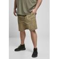 Cargohose URBAN CLASSICS "Herren Adjustable Nylon Shorts" Gr. 5XL, US-Größen, grün (khaki) Herren Hosen Cargohosen