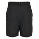 Cargohose URBAN CLASSICS "Herren Adjustable Nylon Shorts" Gr. 4XL, US-Größen, schwarz (black) Herren Hosen Cargohosen