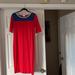 Lularoe Dresses | Lula Roe Nwt Julia Block Color Dress | Color: Blue/Red | Size: M