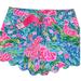 Lilly Pulitzer Shorts | Lily Pulitzer Buttercup Stretch Short - Nwt, Size 00, Color: Zanzibar Blue | Color: Blue | Size: 00