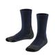 FALKE Unisex Kinder Wandersocken TK2 K SO Wolle Antiblasen Dick 1 Paar, Blau (Dark Blue 6680), 23-26